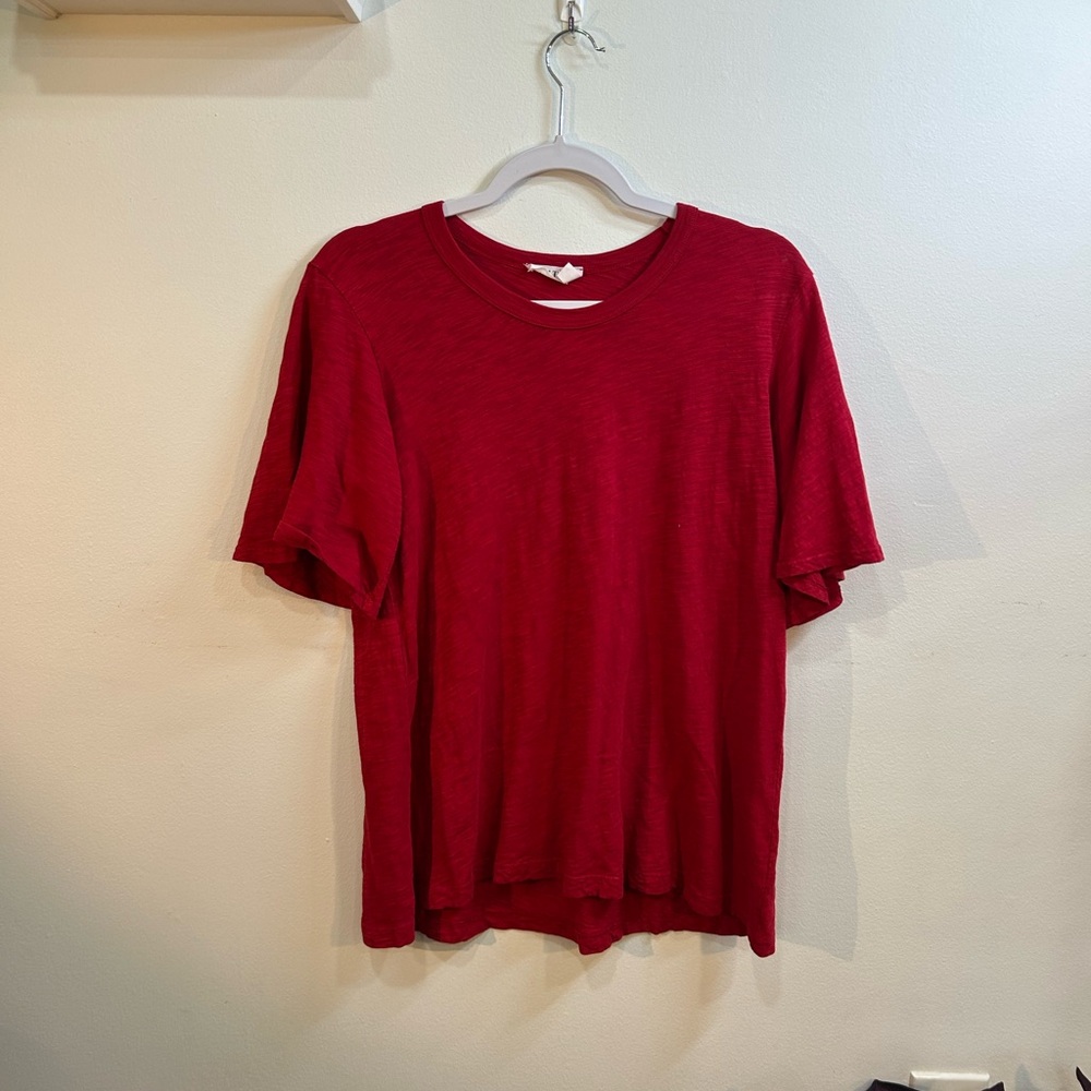 Wilt Vibrant Red Short Sleeve Tee